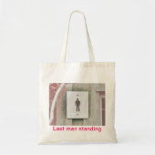"最後の人立つ"の予算の幼児 トートバッグ (正面)