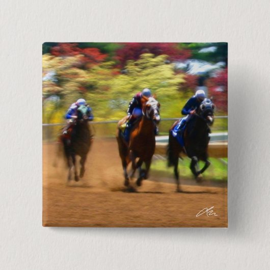 最後の伸張(ボタン) 缶バッジ (正面)