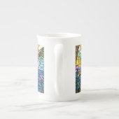 最後の作品のティーカップ ボーンチャイナマグカップ (裏面)