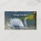 最後の作品のプロフィールカード 名刺 (裏面)