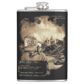 最後の信号 – テクノ – ディストピアのストリートウェア フラスク (正面)