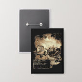 最後の信号 – テクノ – ディストピアのストリートウェア 缶バッジ (正面/裏面)