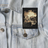 最後の信号 – テクノ – ディストピアのストリートウェア 缶バッジ (インサイチュ)