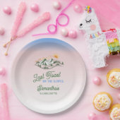 最後の傾斜での乾杯 スキー ウィンター BACH 週末 ペーパープレート (パーティー)