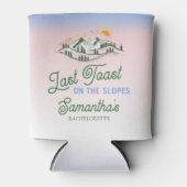 最後の傾斜での乾杯 スキー ウィンター BACH 週末 缶クーラー (正面)