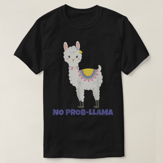 最後の分ハヌカーのプロブラマアルパカ愛好家 Tシャツ (デザイン正面)