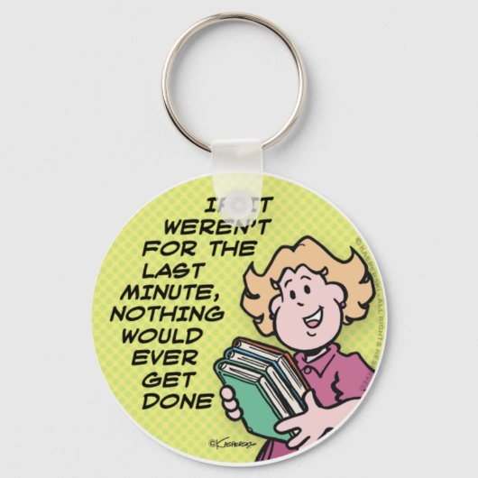 最後の分 キーホルダー (正面)