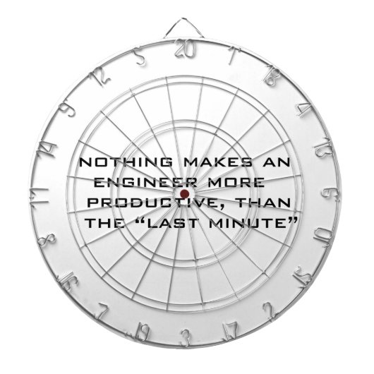 最後の分 ダーツボード (正面)