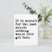 最後の分 ポストカード (スタンド正面)