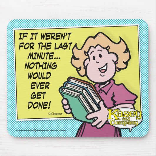 最後の分 マウスパッド (正面)