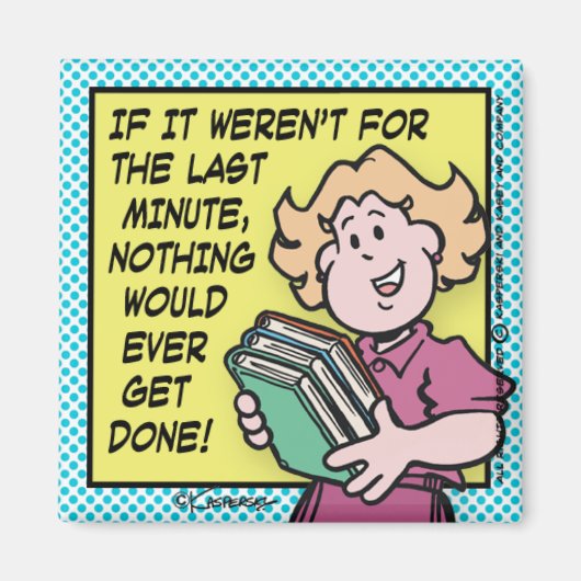 最後の分 マグネット (正面)