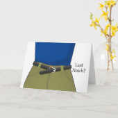 最後の切り欠き?減量おめでとう カード (黄色い花)