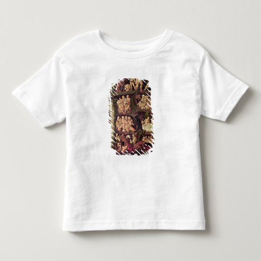 最後の判断、地獄、c.1431の詳細 トドラーTシャツ (正面)