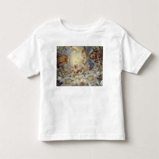 最後の判断、天井の絵画 トドラーTシャツ (正面)