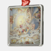 最後の判断、天井の絵画 メタルオーナメント (左)