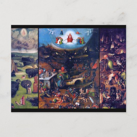 最後の判決ボッシュ ポストカード (正面)