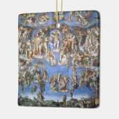 最後の判決 セラミックオーナメント (左)