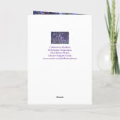 最後の化学お祝いバブル カード (裏面)