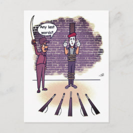 最後の単語おもしろい ポストカード