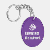 最後の単語によって得られる速度のsteno キーホルダー (正面左)