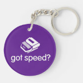 最後の単語によって得られる速度のsteno キーホルダー (裏面)