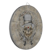 最後の単語スカル及び銃 ダーツボード (正面左)