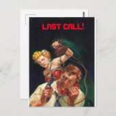 最後の呼び出し！ ポストカード (正面/裏面)