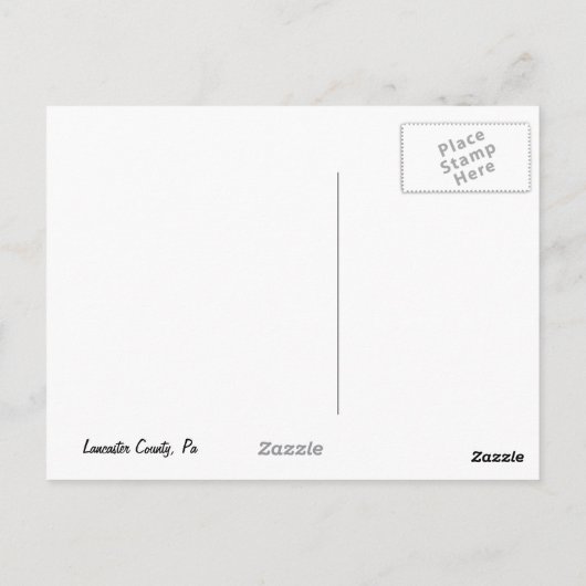 最後の和平 ポストカード (裏面)