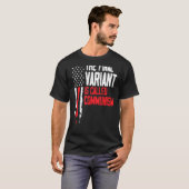 最後の変種は共産主義アンチ・コミューニと呼ばれる Tシャツ (正面フル)