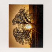 最後の夕日のバースト – 16x20 - 520個。 ジグソーパズル (縦)