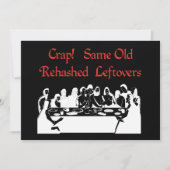 最後の夕食の残り物 招待状 (正面)