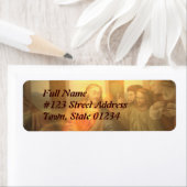 最後の夕食の郵送ラベル ラベル (インサイチュ)