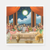 最後の夕食紙ナプキンス スタンダードランチョンナプキン (正面)