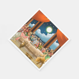 最後の夕食紙ナプキンス スタンダードランチョンナプキン