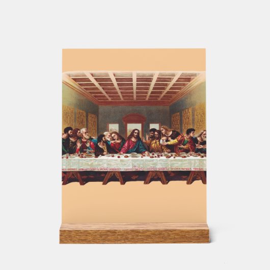 最後の夕食 アクリルサイン (正面)