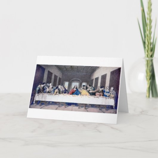 最後の夕食 カード (正面)