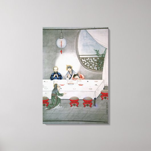 最後の夕食 キャンバスプリント (正面)