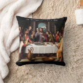最後の夕食 クッション (ブランケット)