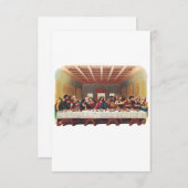 最後の夕食 サンキューカード (正面/裏面)