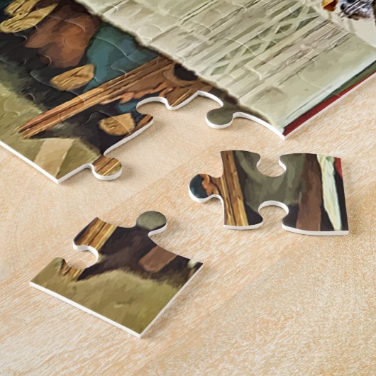 最後の夕食 ジグソーパズル (側面)