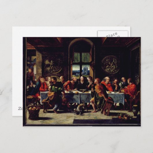 最後の夕食 ポストカード (正面/裏面)