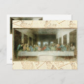 最後の夕食 ポストカード (正面/裏面)