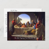 最後の夕食 ポストカード (正面/裏面)