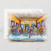 最後の夕食 ポストカード (正面/裏面)