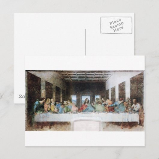 最後の夕食 ポストカード (正面/裏面)