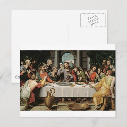 最後の夕食 ポストカード (正面/裏面)