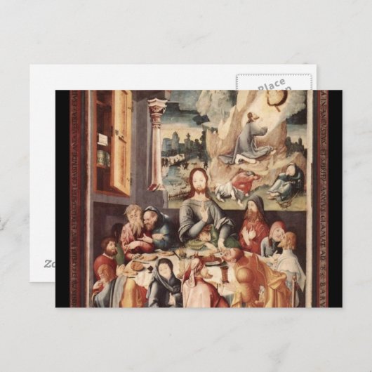 最後の夕食 ポストカード (正面/裏面)