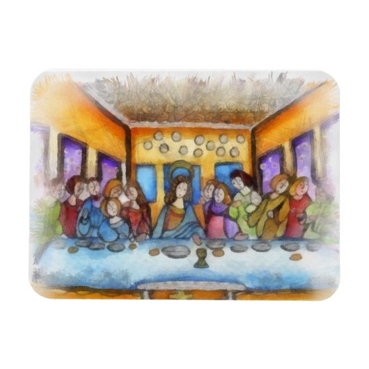 最後の夕食 マグネット (横)