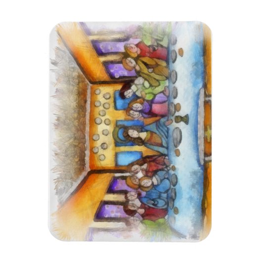 最後の夕食 マグネット (縦)