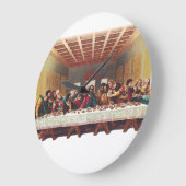 最後の夕食 ラージ壁時計 (傾斜)